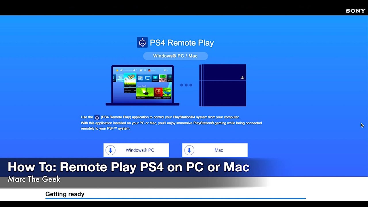 Ps4 Remote Play Software For Mac